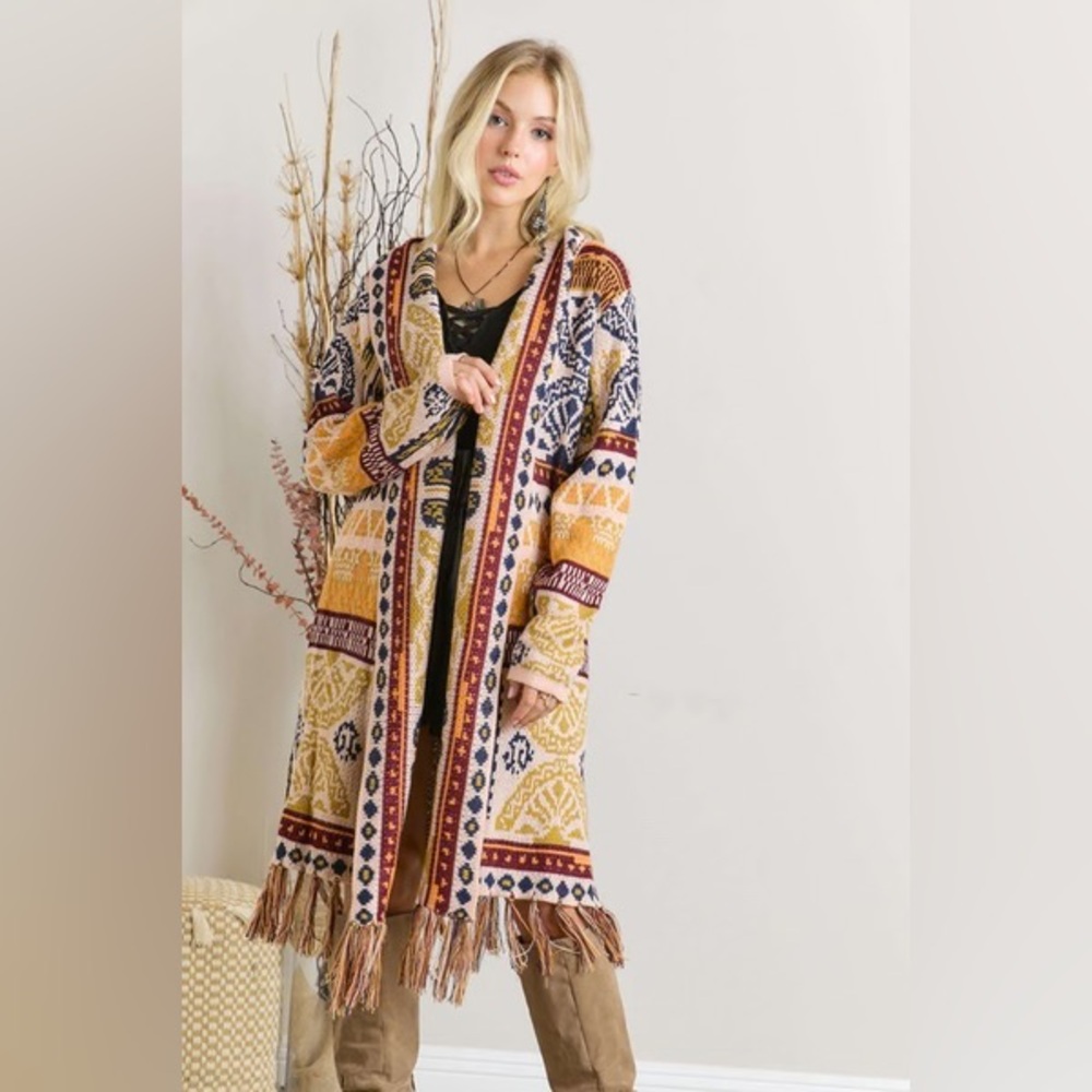 Aztec Tribal Cardigan
